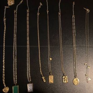 Gold Pendant Necklace Collection